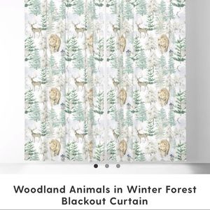 Blackout curtains. Great design